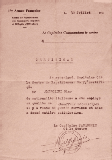 19450630-AmbrosiniGino Salvacondotto1^ Armata francese di libera circolazione in Germania dopo liberazione campo_compressed